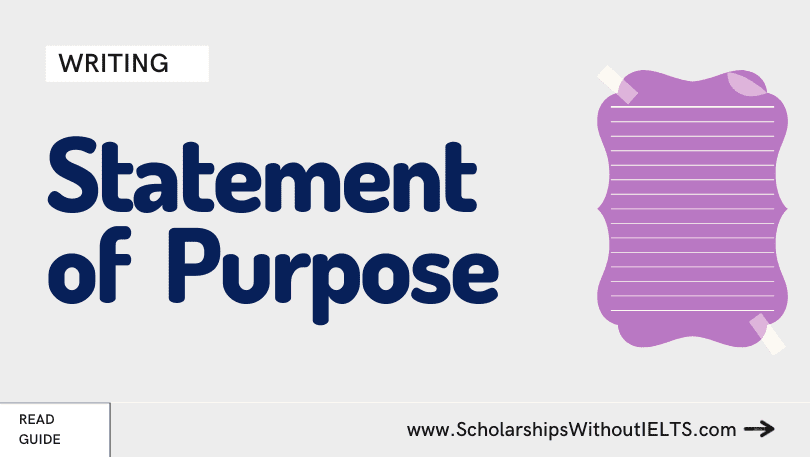 Statement of Purpose (SOP) for Scholarship Applications